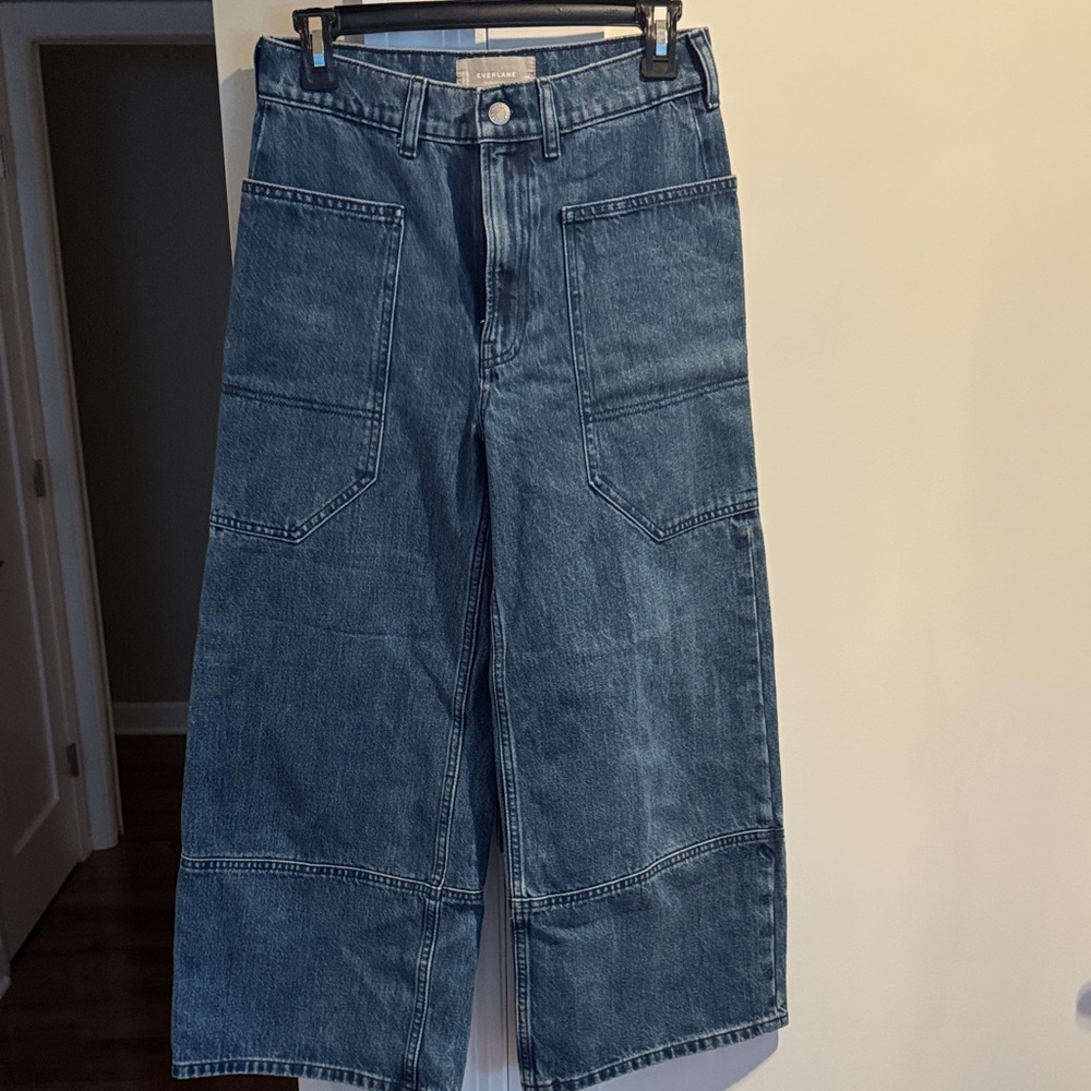 Everlane Women's Relaxed Blue Jeans